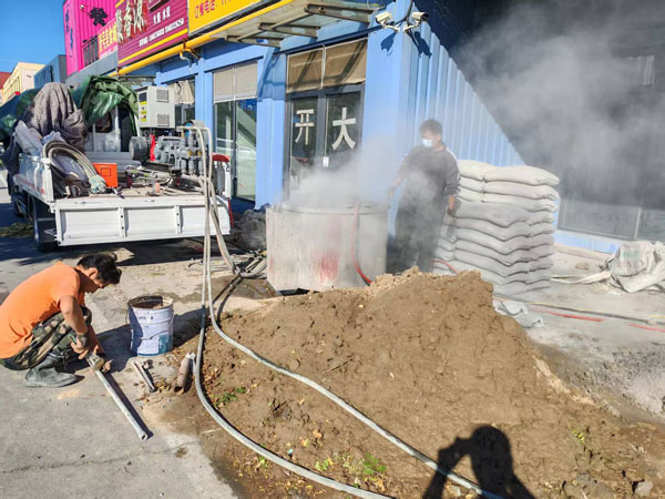 石狮顶管注浆加固